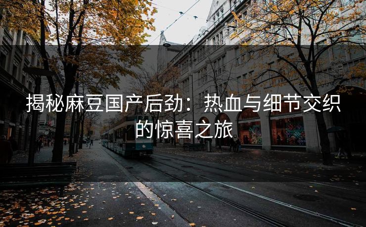 揭秘麻豆国产后劲：热血与细节交织的惊喜之旅  第1张